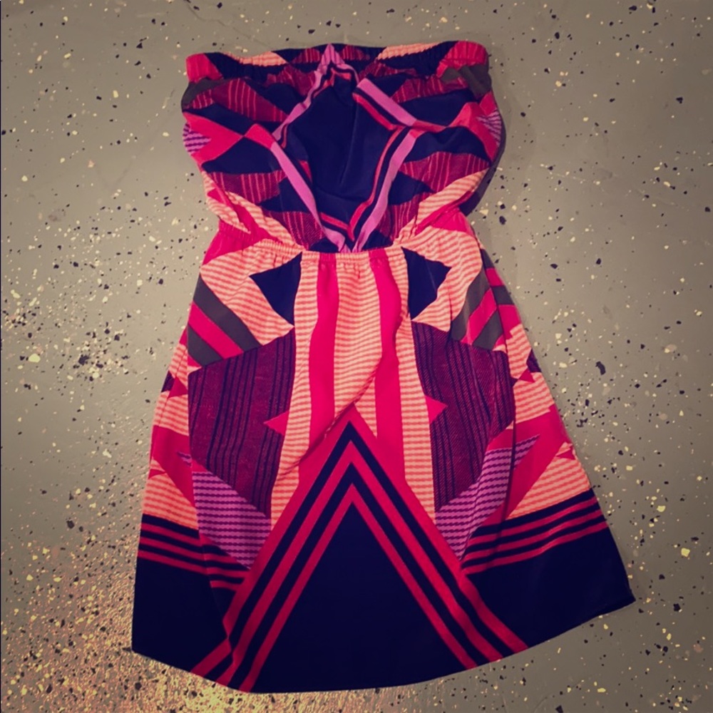 Express strapless sundress